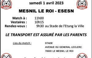 U10/U11 (3)  : MESNIL-LE-ROI - ESESN