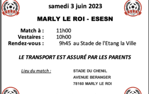 U10/U11 (1&2) : MARLY-LE-ROI - ESESN