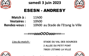 U10/U11 (3)  : ESESN - ANDRESY
