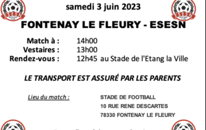 U14 : FONTENAY LE FLEURY- ESESN