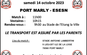 U11 (3) : PORT MARLY - ESESN