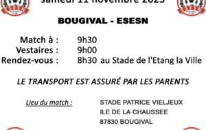 U8/U9 : Plateau à Bougival