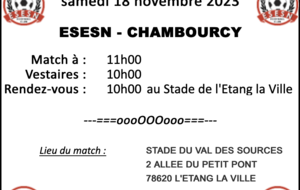 U10/U11 (1&amp;2) : ESESN - CHAMBOURCY