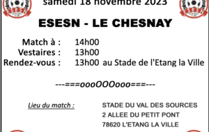 U14 : ESESN - LE CHESNAY