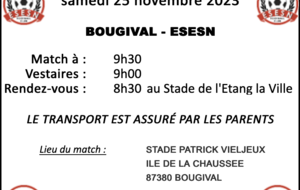 U8/U9 : Plateau à Bougival