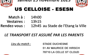 U12/U13 : US CELLOISE - ESESN
