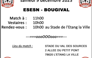 U10/U11 (1&amp;2) : ESESN - BOUGIVAL