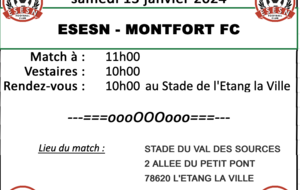 U11 (3)  : ESESN - MONTFORT FC