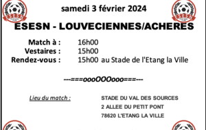 U12/U13 : ESESN - LOUVECIENNES/ACHERES