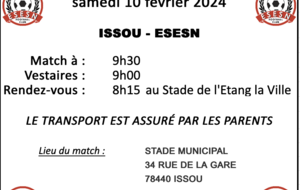 U8/U9 : Plateau à ISSOU