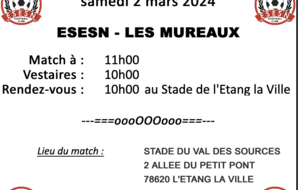 U10/U11 (1&amp;2) : ESESN - LES MUREAUX