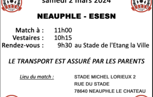 U11 (3)  : NEAUPHLE - ESESN